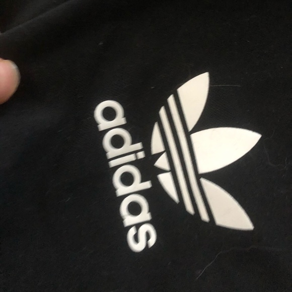 High waisted black adidas leggings - Picture 2 of 4